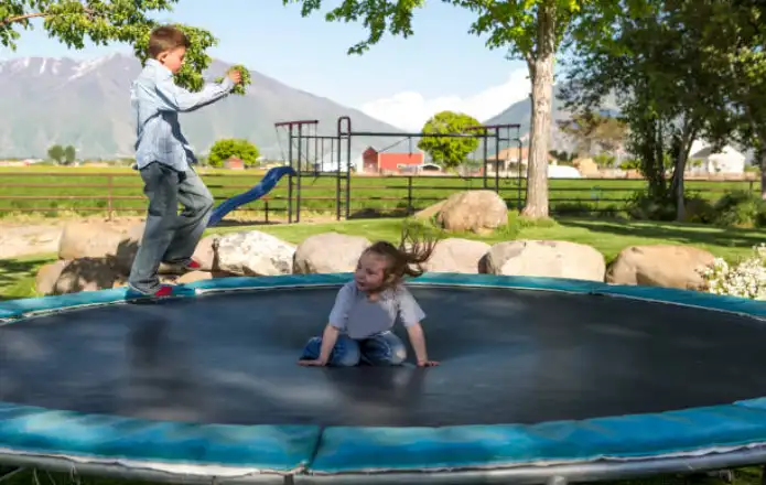 Elevate Your Outdoor Space with Akrobat's Primus In-Ground Trampoline